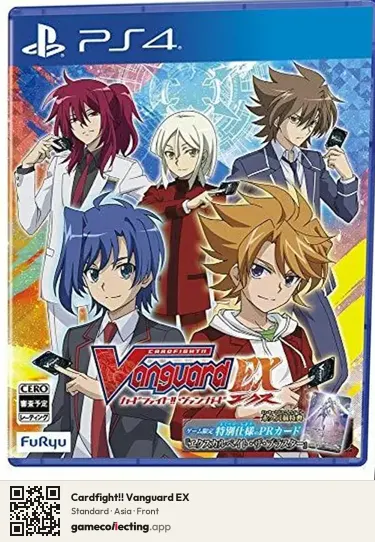 Cardfight!! Vanguard EX PlayStation 4, Asia box front