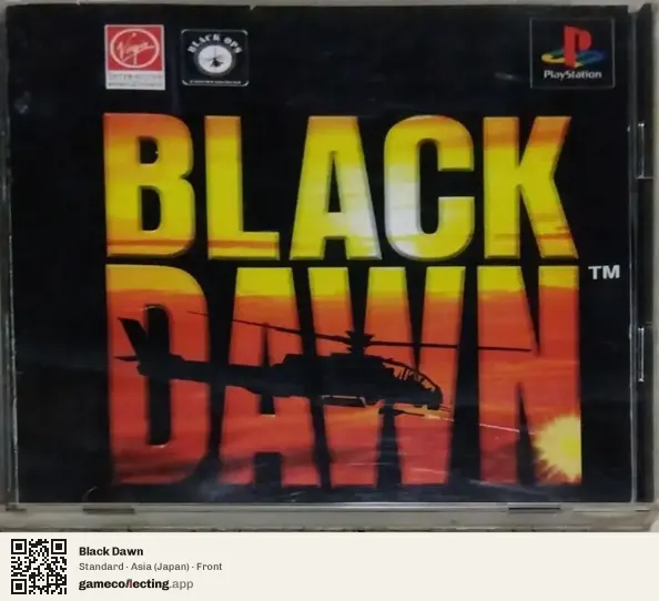 Black Dawn PlayStation, Asia box front