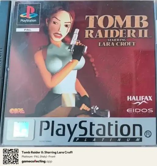 Tomb Raider II: Starring Lara Croft PlayStation, Italy box front