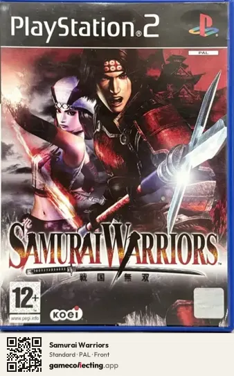 Samurai Warriors PlayStation 2, PAL box front