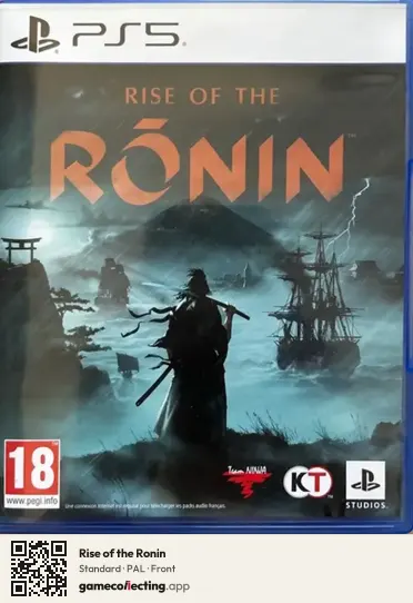 Rise of the Ronin PlayStation 5, PAL box front