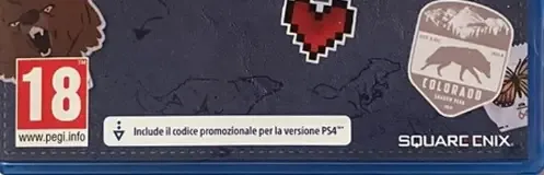 Life is Strange Collection, the PEGI square on its front