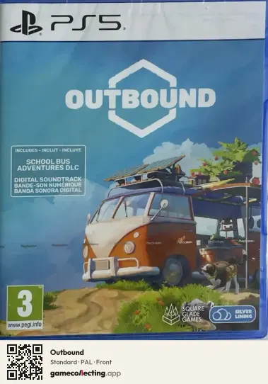 Outbound PlayStation 5, PAL box front
