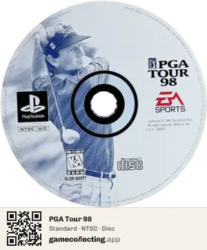 PGA Tour 98 PlayStation, NTSC disc