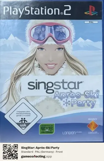 SingStar: Après-Ski Party PlayStation 2, Germany box front