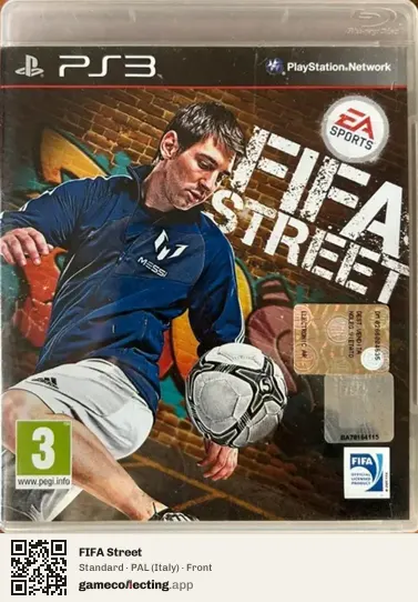 FIFA Street PlayStation 3, Italy box front