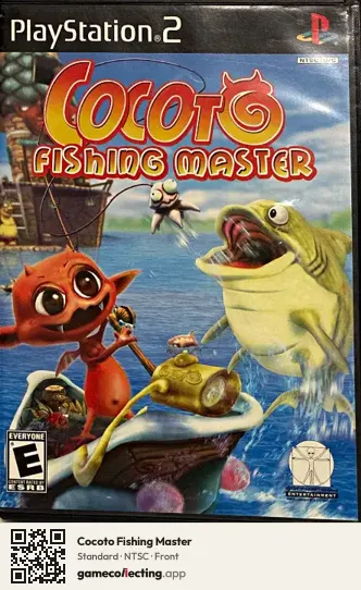 Cocoto Fishing Master PlayStation 2, NTSC box front
