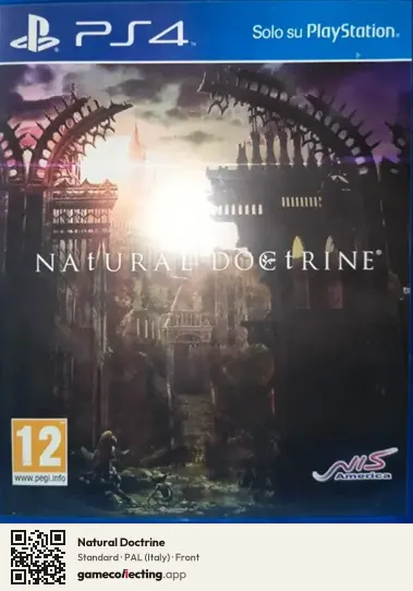 Natural Doctrine PlayStation 4, Italy box front