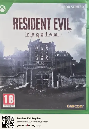 Resident Evil Requiem Xbox Series X, Germany box front
