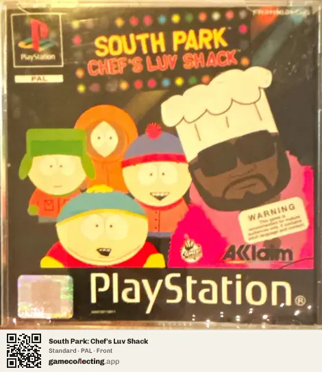 South Park: Chef's Luv Shack PlayStation, PAL box front