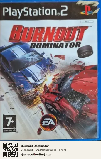 Burnout Dominator PlayStation 2, Netherlands box front