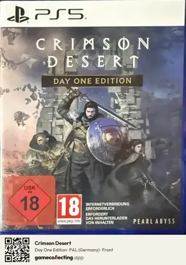 Crimson Desert PlayStation 5, Germany box front