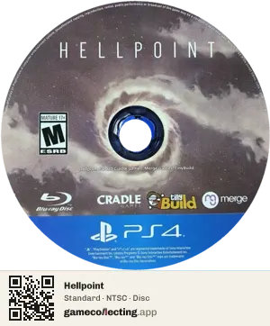 Hellpoint PlayStation 4, NTSC disc