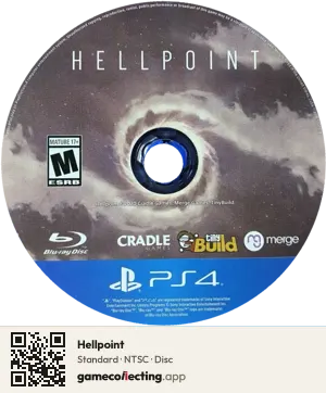 Hellpoint PlayStation 4, NTSC disc