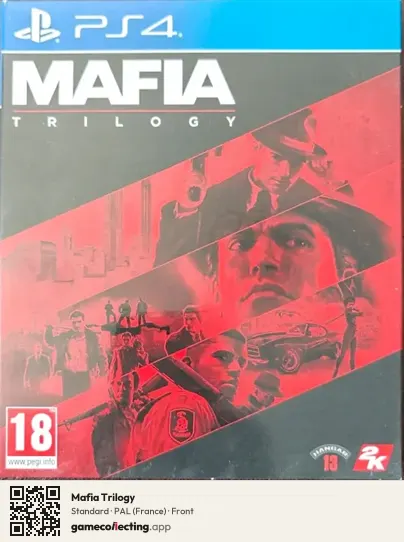 Mafia Trilogy PlayStation 4, France box front