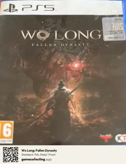 Wo Long: Fallen Dynasty PlayStation 5, Italy box front