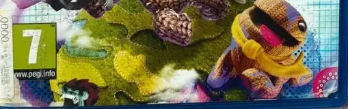 LittleBigPlanet 3, the PEGI square on its front