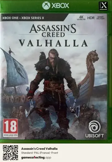 Assassin's Creed Valhalla Xbox One, France box front