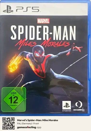 Marvel's Spider-Man: Miles Morales PlayStation 5, Germany box front