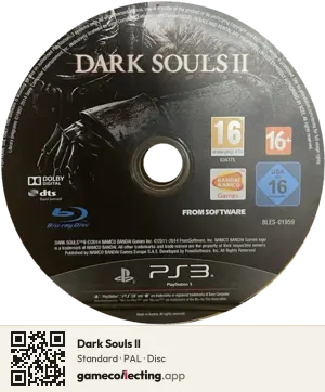 Dark Souls II PlayStation 3, PAL disc