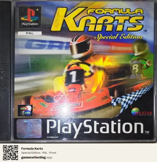 Formula Karts PlayStation, PAL box front