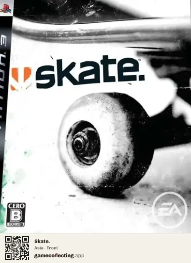 Skate. PlayStation 3, Asia box front