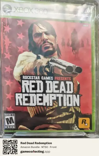Red Dead Redemption Xbox 360, NTSC box front