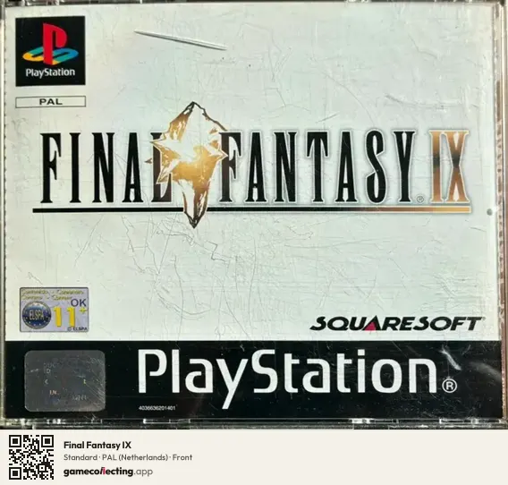 Final Fantasy IX PlayStation, Netherlands box front
