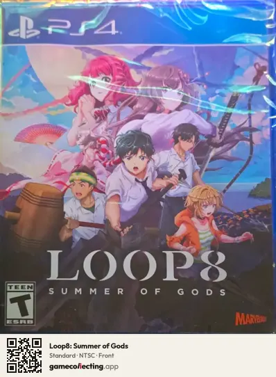 Loop8: Summer of Gods PlayStation 4, NTSC box front
