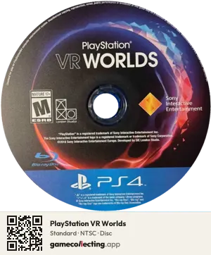 PlayStation VR Worlds PlayStation 4, NTSC disc
