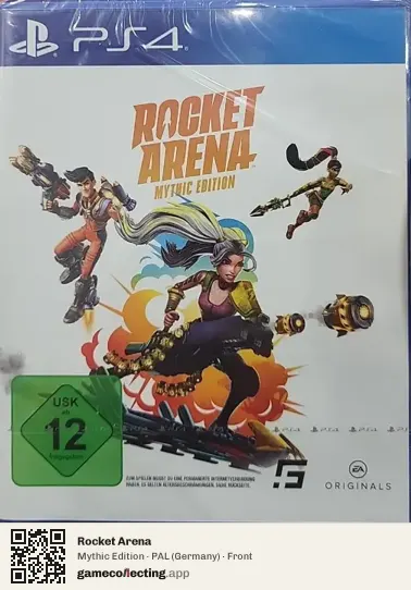 Rocket Arena PlayStation 4, Germany box front