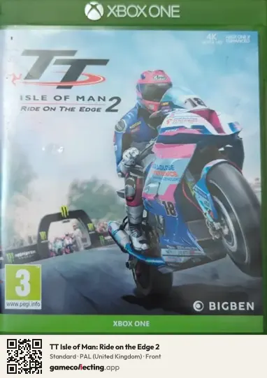 TT Isle of Man: Ride on the Edge 2 Xbox One, United Kingdom box front