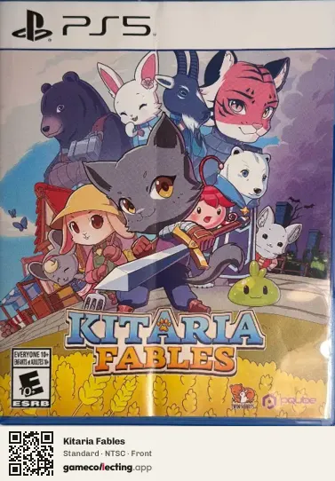 Kitaria Fables PlayStation 5, NTSC box front