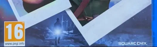 Life is Strange: Double Exposure, the PEGI square on its front