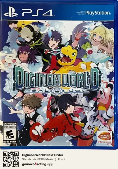 Digimon World: Next Order PlayStation 4, Mexico box front