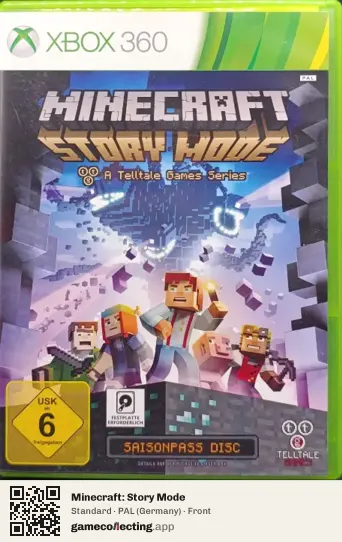 Minecraft: Story Mode Xbox 360, Germany box front