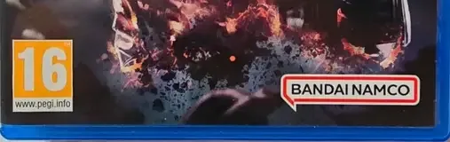 Tekken 8, the PEGI square on its front