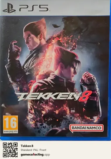 Tekken 8 PlayStation 5, PAL box front