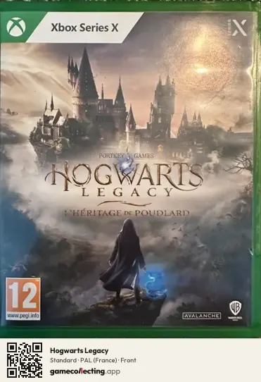 Hogwarts Legacy Xbox Series X, France box front
