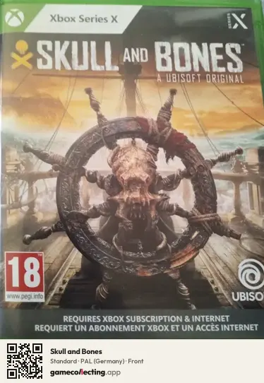 Skull and Bones Xbox Series X, Germany box front