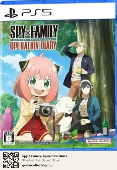 Spy X Family: Operation Diary PlayStation 5, Asia box front