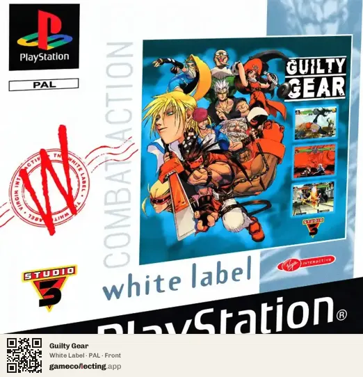Guilty Gear PlayStation, PAL box front