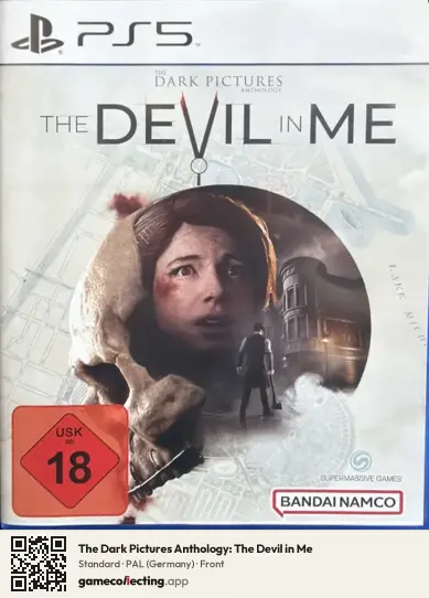 The Dark Pictures Anthology: The Devil in Me PlayStation 5, Germany box front