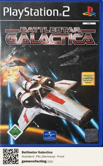 Battlestar Galactica PlayStation 2, Germany box front