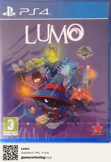 Lumo PlayStation 4, PAL box front