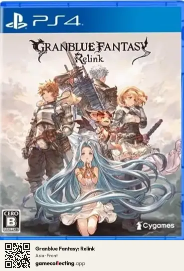 Granblue Fantasy: Relink PlayStation 4, Asia box front