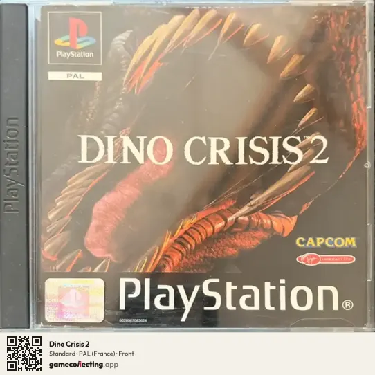 Dino Crisis 2 PlayStation, France box front