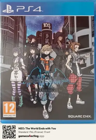 NEO: The World Ends with You PlayStation 4, France box front