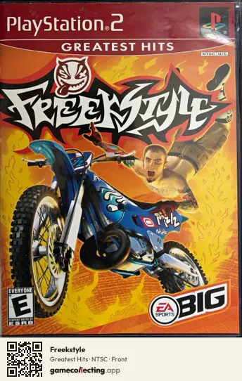 Freekstyle PlayStation 2, NTSC box front