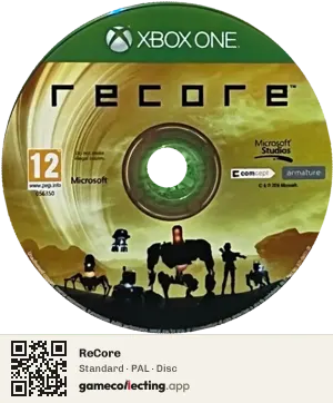 ReCore Xbox One, PAL disc